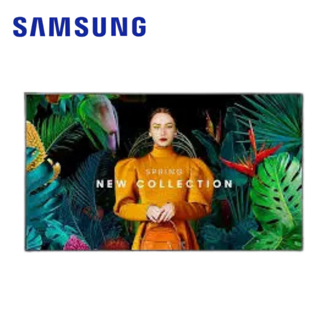 Samsung 50" Crystal 4K Ultra High Definition Signage QMC Ultra-Slim Commercial Digital Signage Display