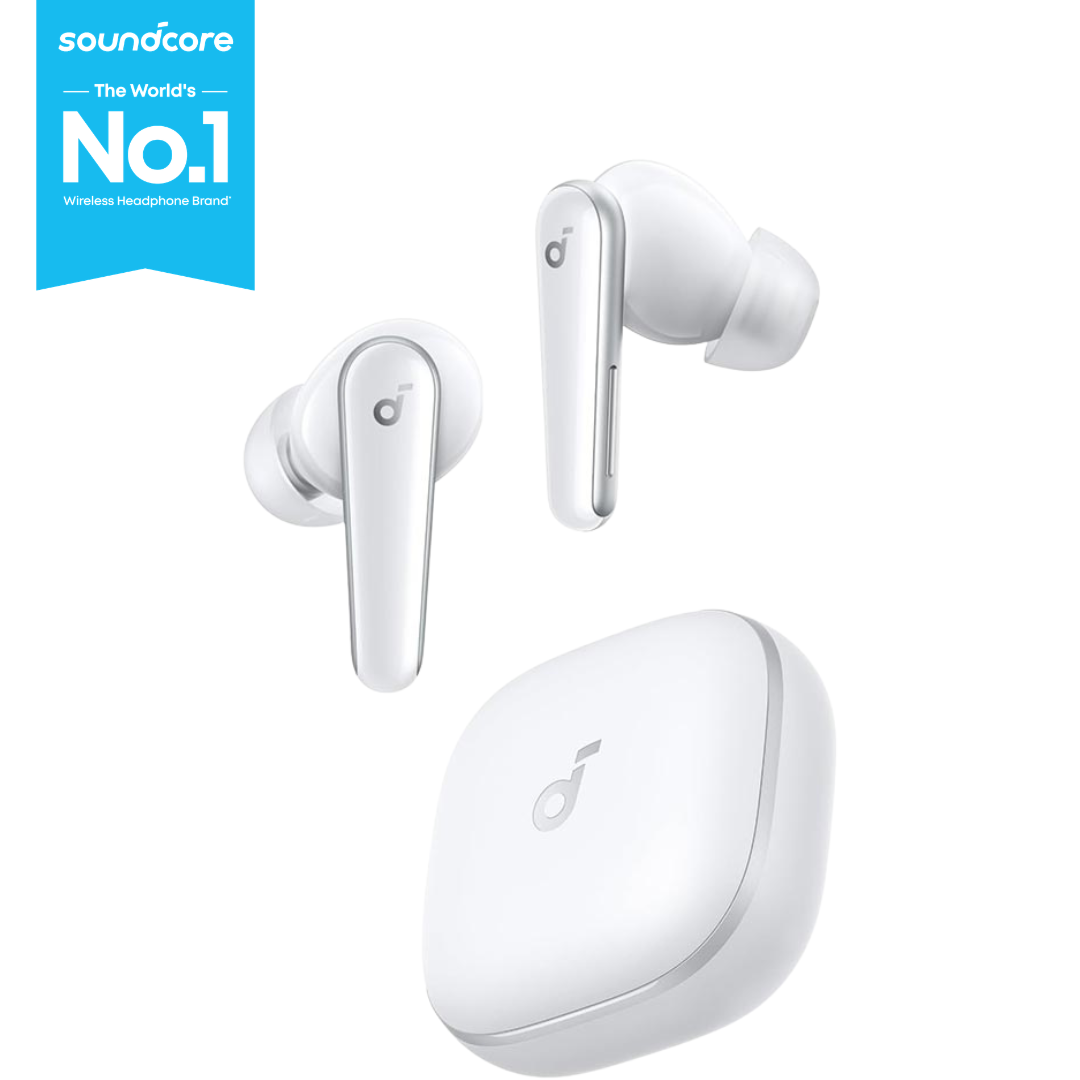 Anker Soundcore Liberty 5 True Wireless Noise-Canceling Earbuds with Dolby Audio – White